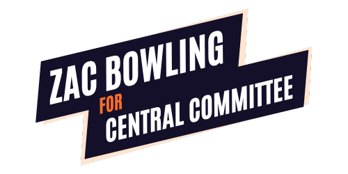 Zac Bowling for Central Committee Logo
